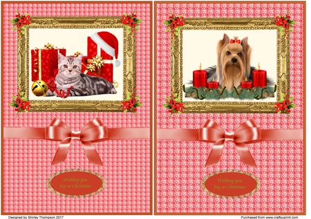 Christmas Frames  by Shirley Thompson