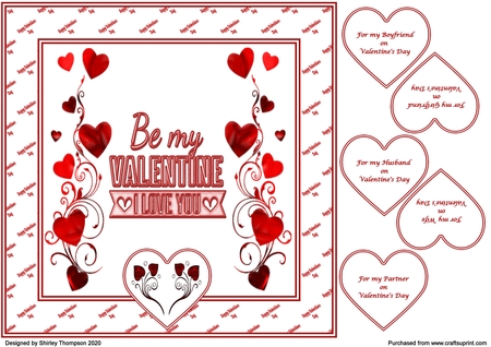 Valentine Designer stash 2 by Shirley Thompson