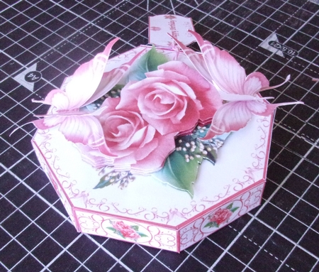 CU Pink Spring Roses Vignette by Shirley Thompson