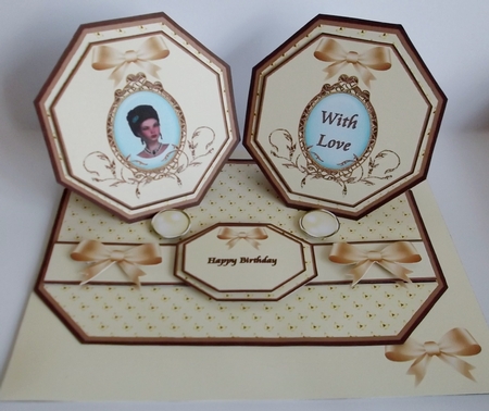 Decorative Gold Framed Mats by Shirley Thompson
