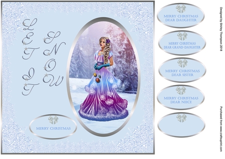 Winter Fairy 6 by Shirley Thompson