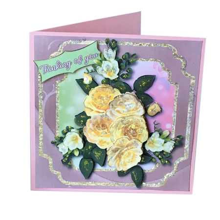 Flower Bouquet - Multi Occasions Card by Debbie Bastian