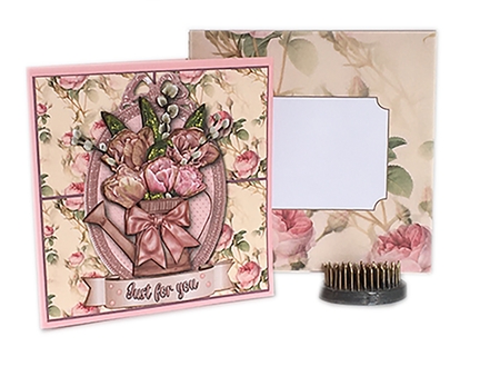 Tulips & Roses - Multi Occasions Card by Debbie Bastian