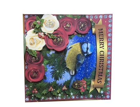 CHRISTMAS BLUE TIT MINI KIT by Debbie Bastian