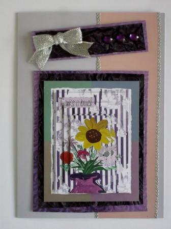 Floral Fancy Thanks a Bunch by Margaret Gordon