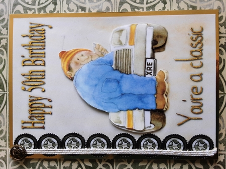 50th  Birthday Mechanic. by Susan Daywan