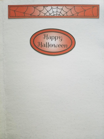 A Creepy Halloween Orange by Susan Daywan