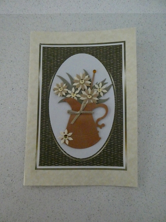 A5 A touch of wicker 2 Blank Insert  by Susan Doyle