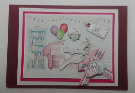 relax on your birthay by Susan Doyle