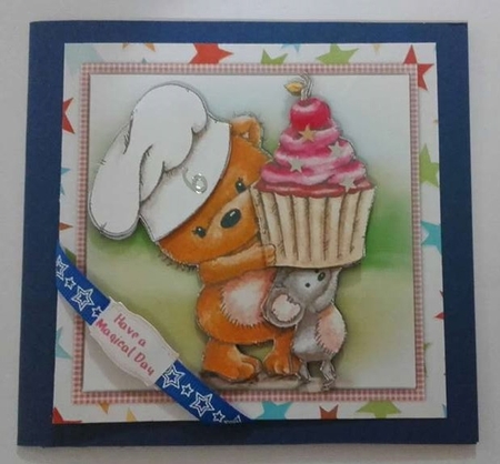 8X8 Mini Kit , A Beary Mice Suprise  by Susan Doyle