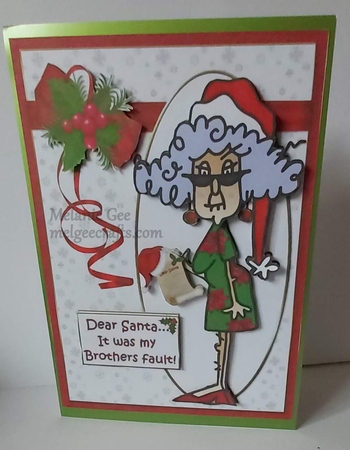 Stella Merry Christmas Sister or Brother by Melanie Gee