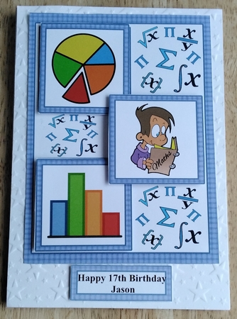 Three squares - Maths (Male) by Amanda Cousins
