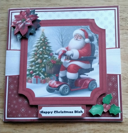 SANTA SCOOTER - REQUEST by Amanda Cousins