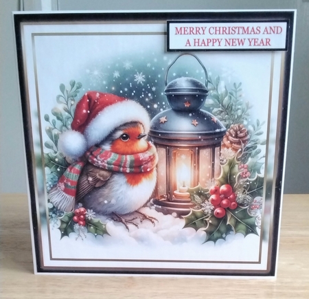 CHRISTMAS ROBIN 1 by Amanda Cousins