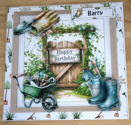 7x7 Spring in the garden choice of four mini kit Featured Gallery Photo