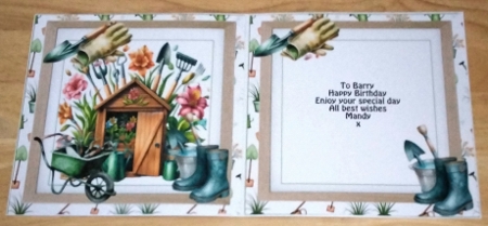 7x7 Spring in the garden choice of four mini kit by Amanda Cousins