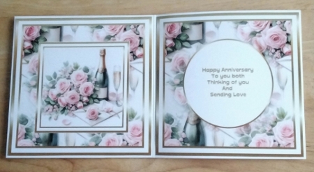 pink roses and  champagne by Amanda Cousins