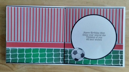 6x6 Arsenal Premier League Blank Insert by Amanda Cousins