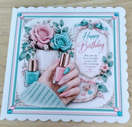 May Your Day Be As Beautiful As Your Nails by Amanda Cousins