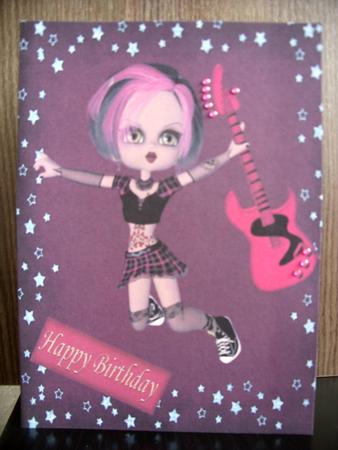 Punk Rock Girl by George Thomas