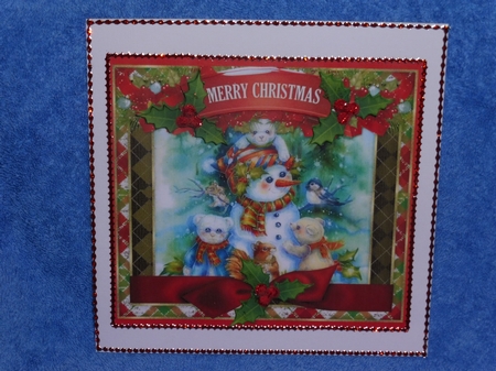 Christmas Snowman & Friends by Margaret Nichol