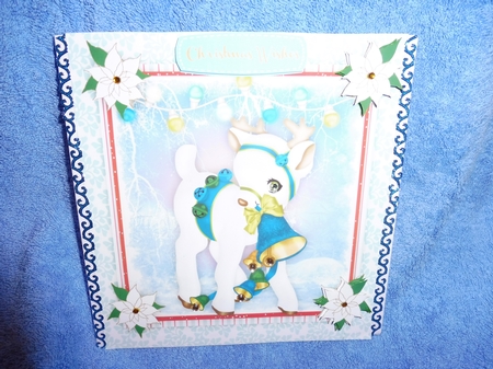 Rudy Reindeers Christmas Bells  2  by Margaret Nichol