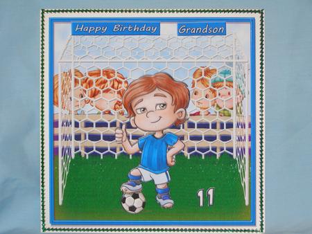 How Old? Little Blue Footballer by Margaret Nichol
