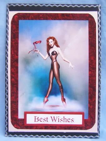 Ballerina Happy Birthday 2 by Margaret Nichol