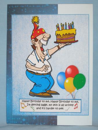 Jim Sings Happy Birthday to Himself by Margaret Nichol