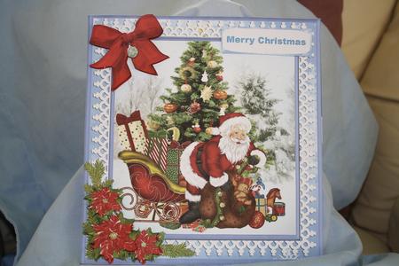 Santa with His Sack of Toys by Margaret Nichol