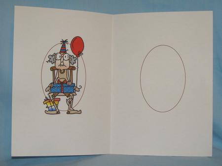 Gus Can't Get Out of His Rocker Insert by Margaret Nichol