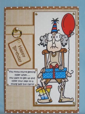 Gus Can't Get Out of His Rocker by Margaret Nichol