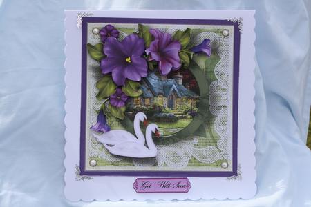 Female Birthday Card or Special Occasion by Margaret Nichol
