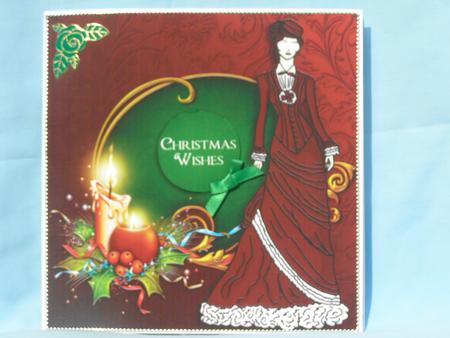 Victorian Christmas Quick Topper by Margaret Nichol