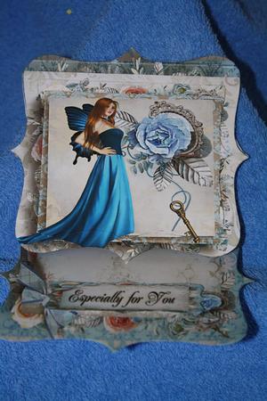 Fairy Bracket Easel Card by Margaret Nichol