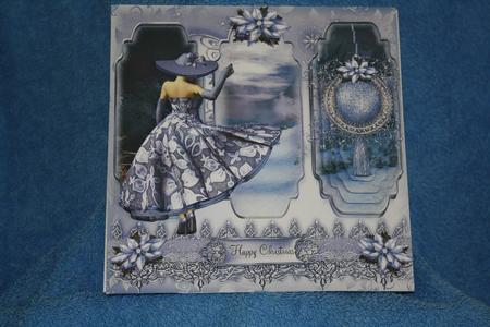 1950's a Very Purple Christmas Mini Kit by Margaret Nichol