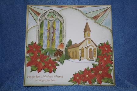 Church Poinsettia Kit by Margaret Nichol