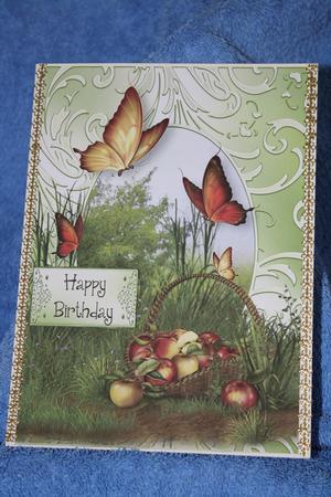 Autumn Butterflies Apple Harvest by Margaret Nichol