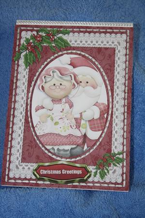 Lovely Mr & Mrs Santa Clause  by Margaret Nichol