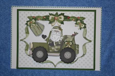 Christmas Wishes for the Troops Quick Card by Margaret Nichol