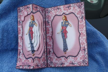 Vintage Fashion Beauty Fold Back Mini Kit by Margaret Nichol