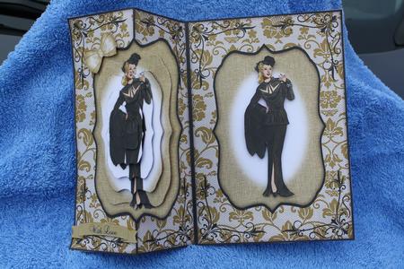 Vintage Fashion Beauty Fold Back Mini Kit by Margaret Nichol