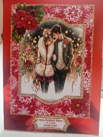 A Couples First Christmas - 5x7 by Laura Jones