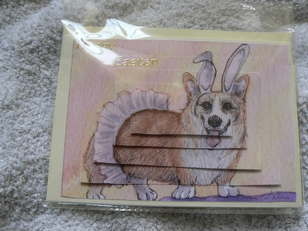 It's the Easter Corgi!!! Pyramage by Laura Jones