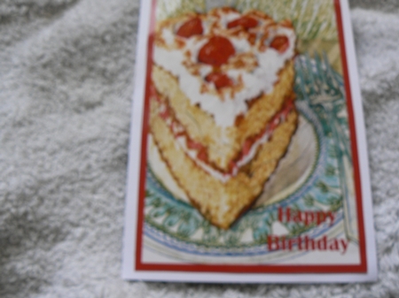 Vintage Strawberry Cake Splendid Pyramid by Laura Jones