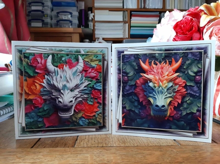 3D Dragon Quick Topper Bumper Kit by Ann Davies