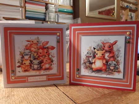 8x8 Mini Kit, Gorgeous Pokaman Friends by Ann Davies