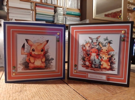 8x8 Mini Kit, Gorgeous Pokaman Friends by Ann Davies