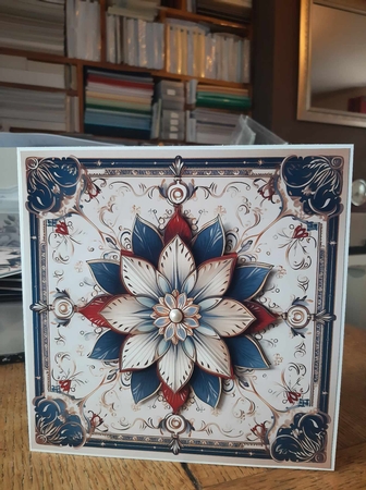 Winter vintage 1 CARD FRONTS by Ann Davies