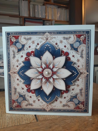 Winter vintage 1 CARD FRONTS by Ann Davies